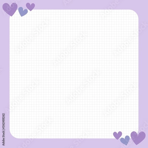 Obraz 하트 메모지