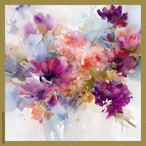 Fototapeta Shawl Scarf Pattern Graphic Design
