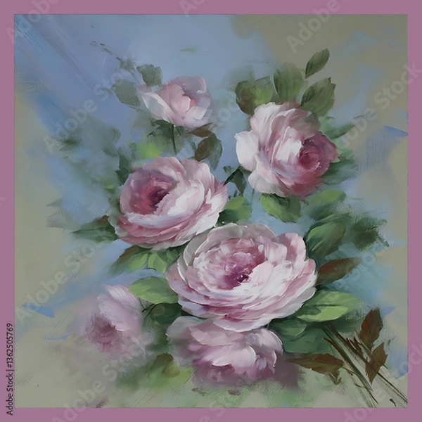 Fototapeta Shawl Scarf Pattern Graphic Design
