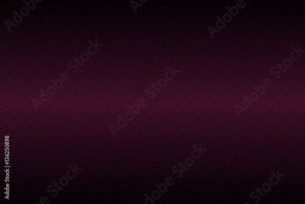 Fototapeta Pink line abstract background with dark gradient, simple vector