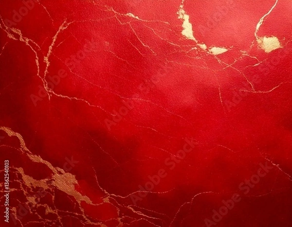 Obraz 高級感のある金色と赤の背景