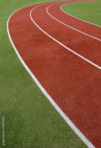 Obraz Krzywa - Lekkoatletyka