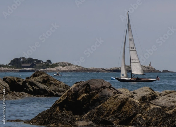 Fototapeta Setting out from Marblehead