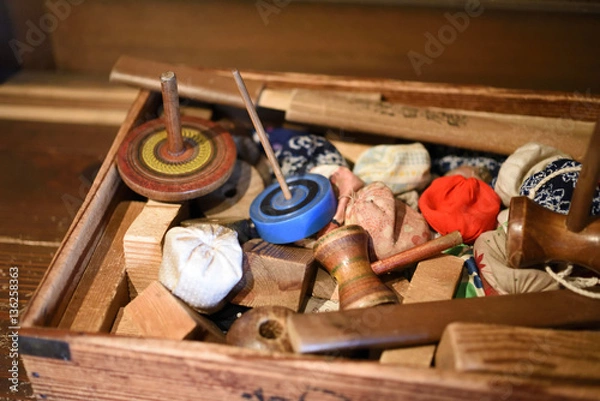 Obraz おもちゃ箱