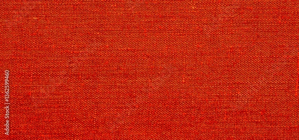 Fototapeta red and orange  fabric texture as background