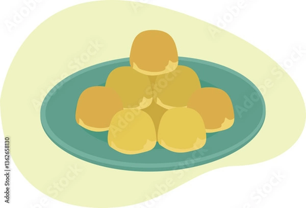 Obraz Nastar - pineapple filled shortbread style cookies