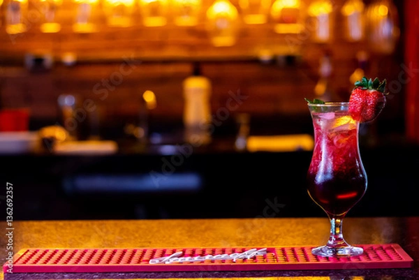 Obraz cocktail in bar