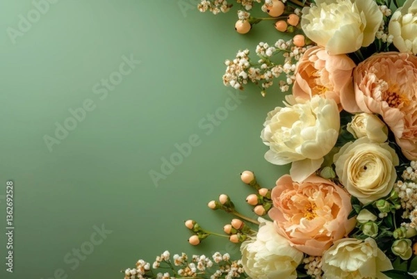 Obraz Ideal for Mother's Day or wedding invitations with a personal touch.