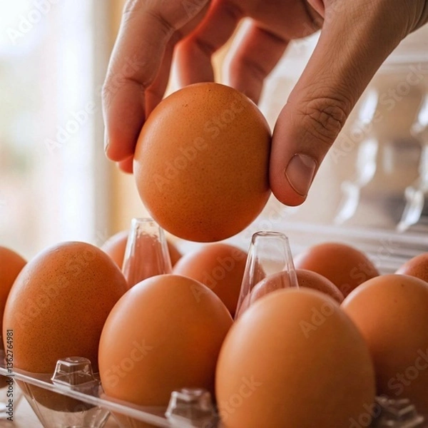 Obraz eggs in the hands