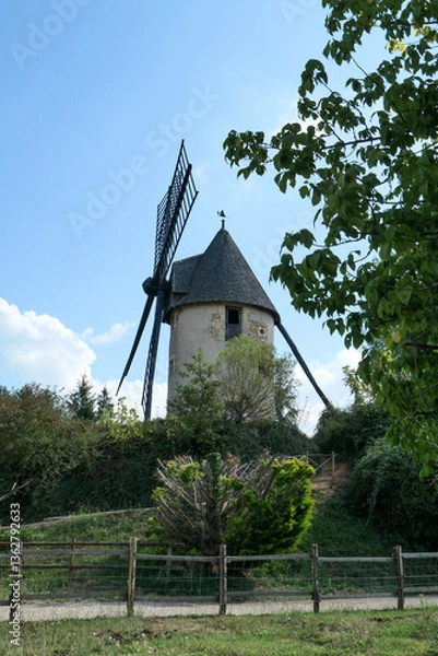 Obraz Moulin à vent à 4 hélices