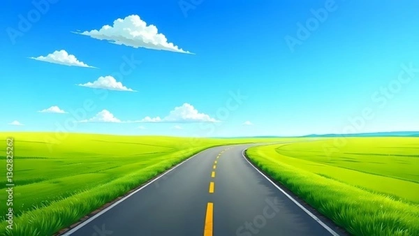 Obraz road to the sky