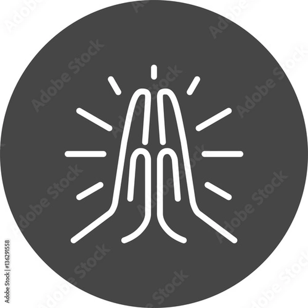 Obraz praying icon