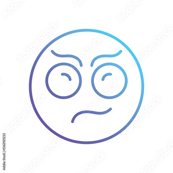 Obraz sceptic Vector icon