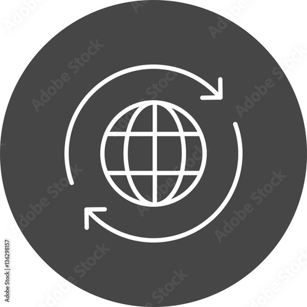 Obraz worldwide icon