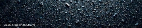 Obraz Dark gray asphalt, coarse texture, top-down view, rough, urban, dark