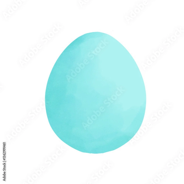 Obraz Blue easter egg