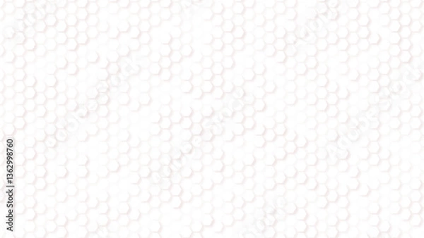 Fototapeta Hexagon Beehive honeycomb pattern wall black and white, Black and white honey. Mosaic or speaker fabric shape swatch.