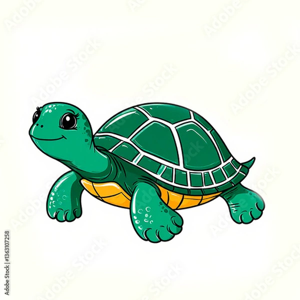 Fototapeta Funny turtle