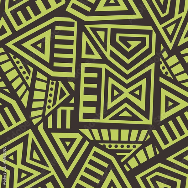 Fototapeta Aztec Vector Seamless Pattern
