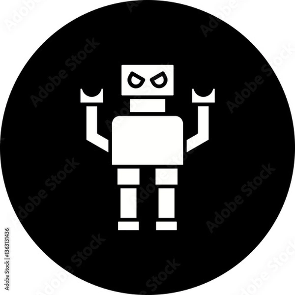 Fototapeta Robot Icon