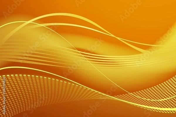 Fototapeta Gold yellow textured abstract background