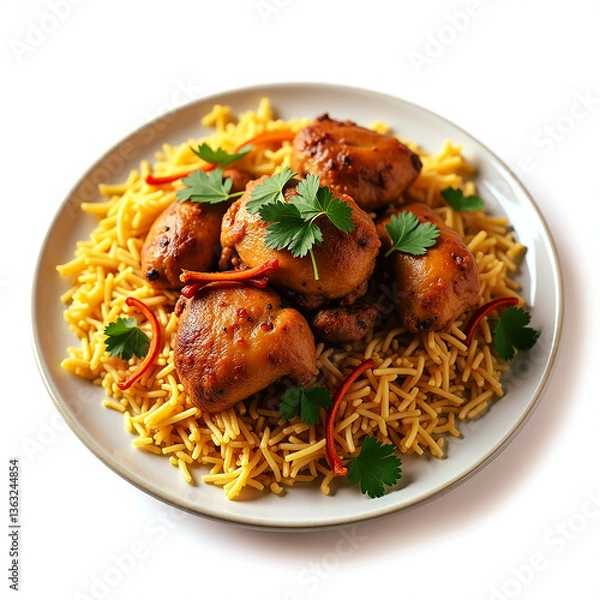Obraz Chicken Spicy Biryani