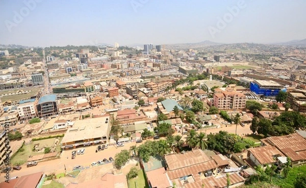 Obraz ウガンダの街並み