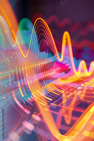 Fototapeta Chronological Depiction of Yield Curve Inversion Through Sequential Graphs in Various Economic Times