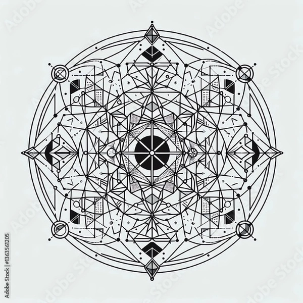 Fototapeta Magic circle