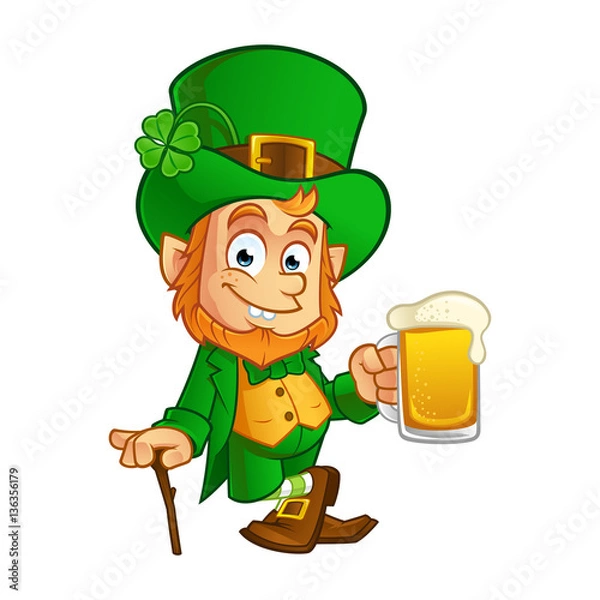 Obraz Vector illustration of St. Patrick's Day