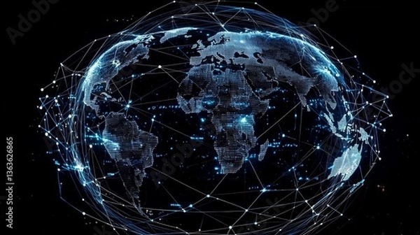 Obraz Understand the dynamic relationships that shape our financial world.