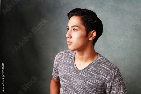 Fototapeta 笑顔の男性