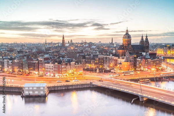 Obraz Horyzont Amsterdamu