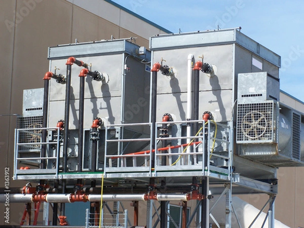 Fototapeta air handling equipment