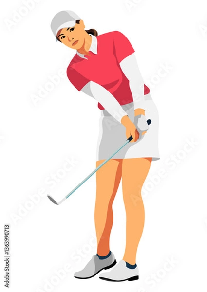 Obraz 女子プロゴルファー