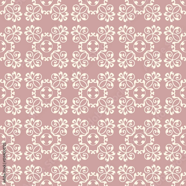 Obraz Aesthetic decorative floral seamless pattern
