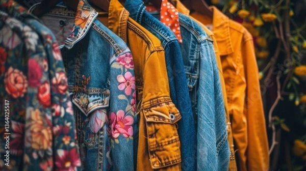 Fototapeta Ethical Fashion: Fashion that supports ethical labor practices, uses sustainable materials, and ensures fair treatment of workers, promoting responsibility and sustainability.
