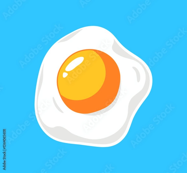 Obraz sunny side up egg