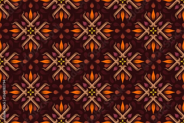 Fototapeta Ethnic Decoration Seamless Pattern