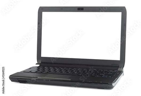 Obraz Ultramodern Black Laptop