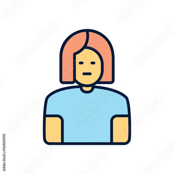 Fototapeta Assistant Vector icon