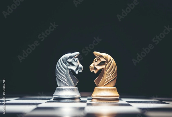 Obraz Szachy to strategiczna i wywiadowcza gra planszowa.