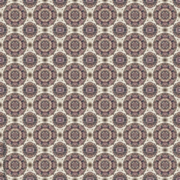 Fototapeta Mandala pattern for Textile Design
