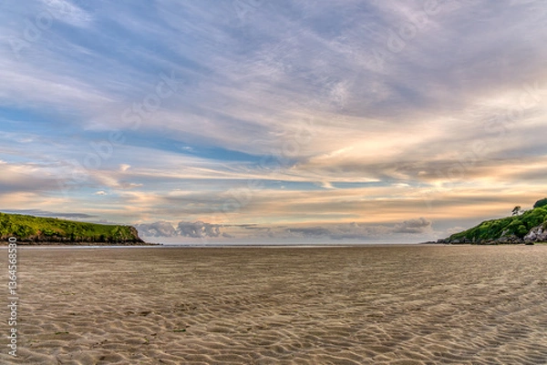 Fototapeta Wonwell Beach, Devon, England, UK
