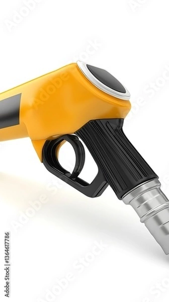 Obraz Gas Pump Nozzle Closeup.