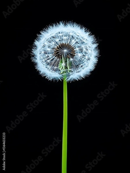 Fototapeta Dandelion Seedhead Close-up