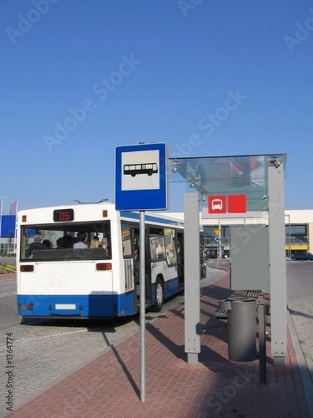 Obraz bus stop