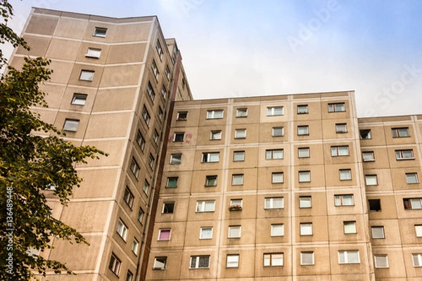 Obraz Plattenbau in Ostberlin