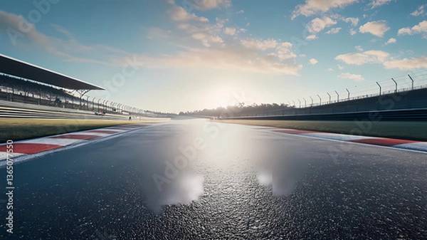 Obraz race track