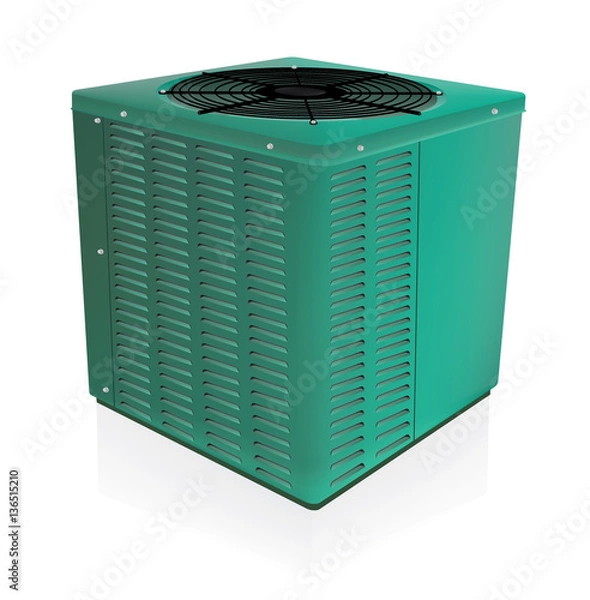 Obraz Air conditioner system vector